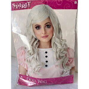 White hair wig Anime Wig Long White Hair Wig